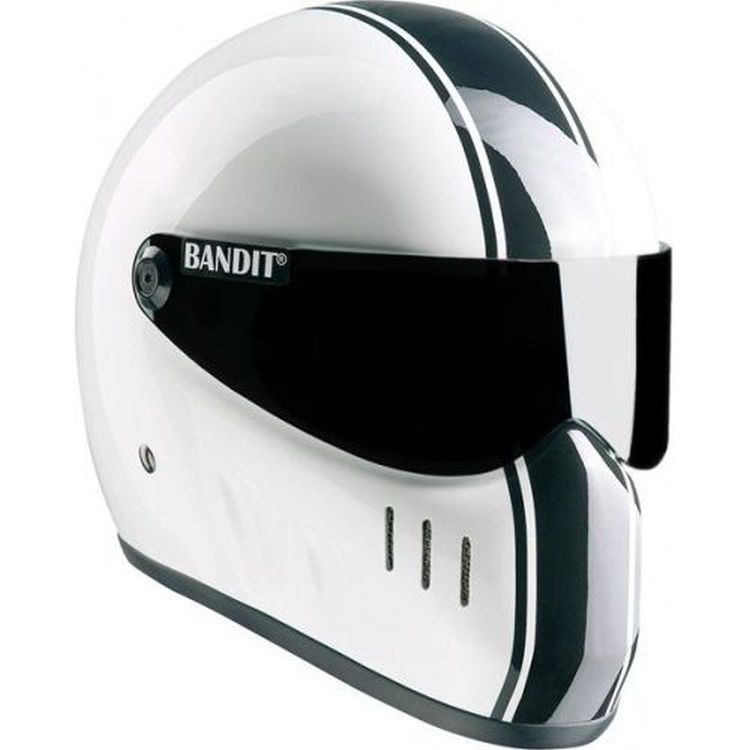 Bandit XXR Motorcycle Helmet - Classic White